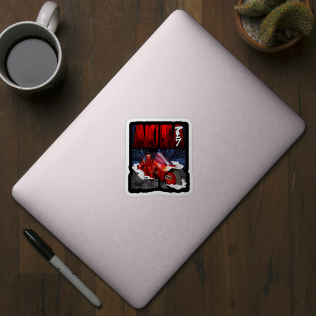 Neo-Tokyo Cyberpunk Kaneda Design by Otaku Vibes